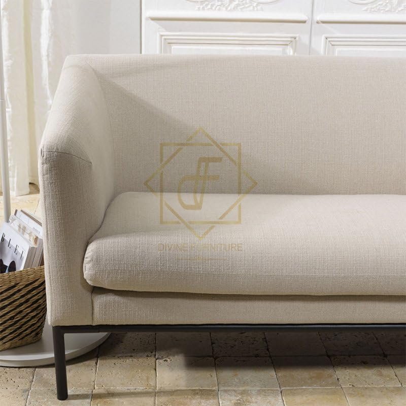 English Style 3 Seater Sofa - Custom Upholstered Sofa for Living Room, Elegant Design with Premium Comfort - Image 2