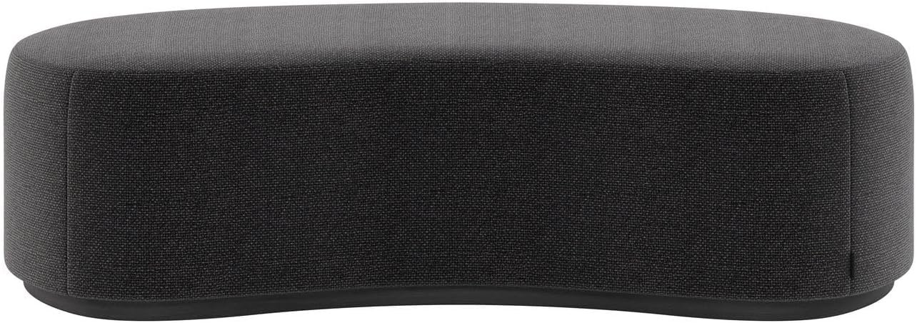 Stool Curve Rate Fabric Brown/Black - Custom Upholstered Sofa for Living Room, Elegant Design with Premium Comfort