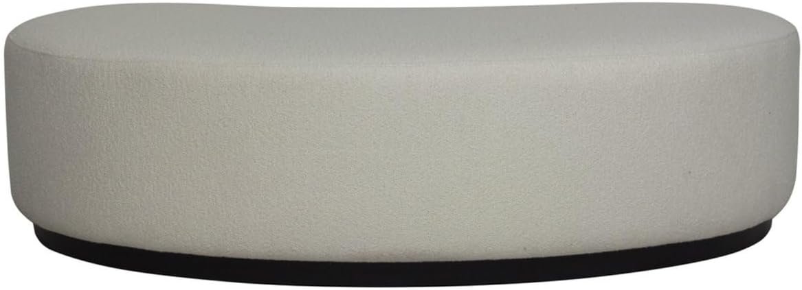 Stool Curve Rate Fabric Brown/Black - Custom Upholstered Sofa for Living Room, Elegant Design with Premium Comfort - Image 3