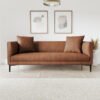 Tan Brown Sofa - Custom Upholstered Sofa for Living Room, Elegant Design with Premium Comfort