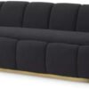 Sofa Inger - Black - Custom Upholstered Sofa for Living Room, Elegant Design with Premium Comfort