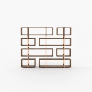 Praga Bookshelf - Modern Bookshelf & Display Unit, Stylish Storage for Living or Office