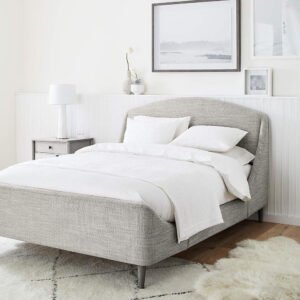 Aura Mist Upholstered Bed