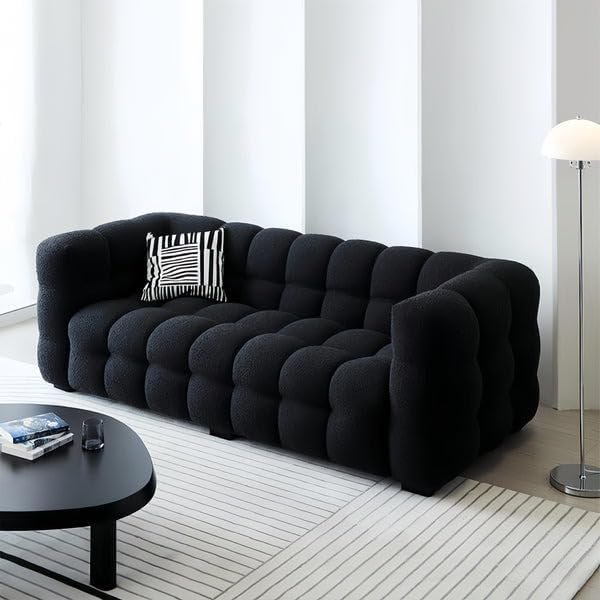 "Luxurious Fleece Fabric Overstuffed Multifunction Cloud-Shaped Sofa Chair – Ultra-Comfortable, Stylish Seating for Living Rooms and Modern Spaces" (BEIGE, Single-seat (1.25) cm) - Image 8