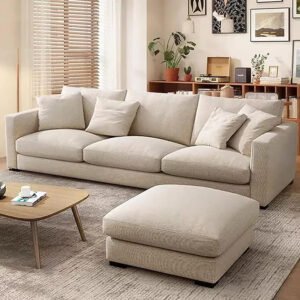 Kustom Deco Modern Couch Simple Sofa Minimalist Special Down White Sofa Designs Sofa Set Furniture Living Room