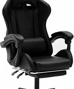 KUSTOMDECO Gaming Chair Ergonomic Executive CALL OF DUTY-3D 360° Rolling Swivel Reclining Computer Chair PU Leather Adjustable Height with Headrest Pillow Cushion & Lumber Support Back, Premium Foam.