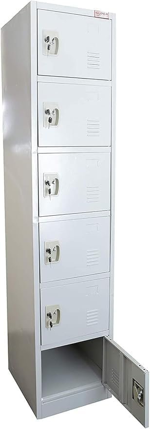 KUSTOMDECO Steel Locker with Lockable Doors For Home, Offices, Schools, Etc 6 Door - KD-196 - Image 3