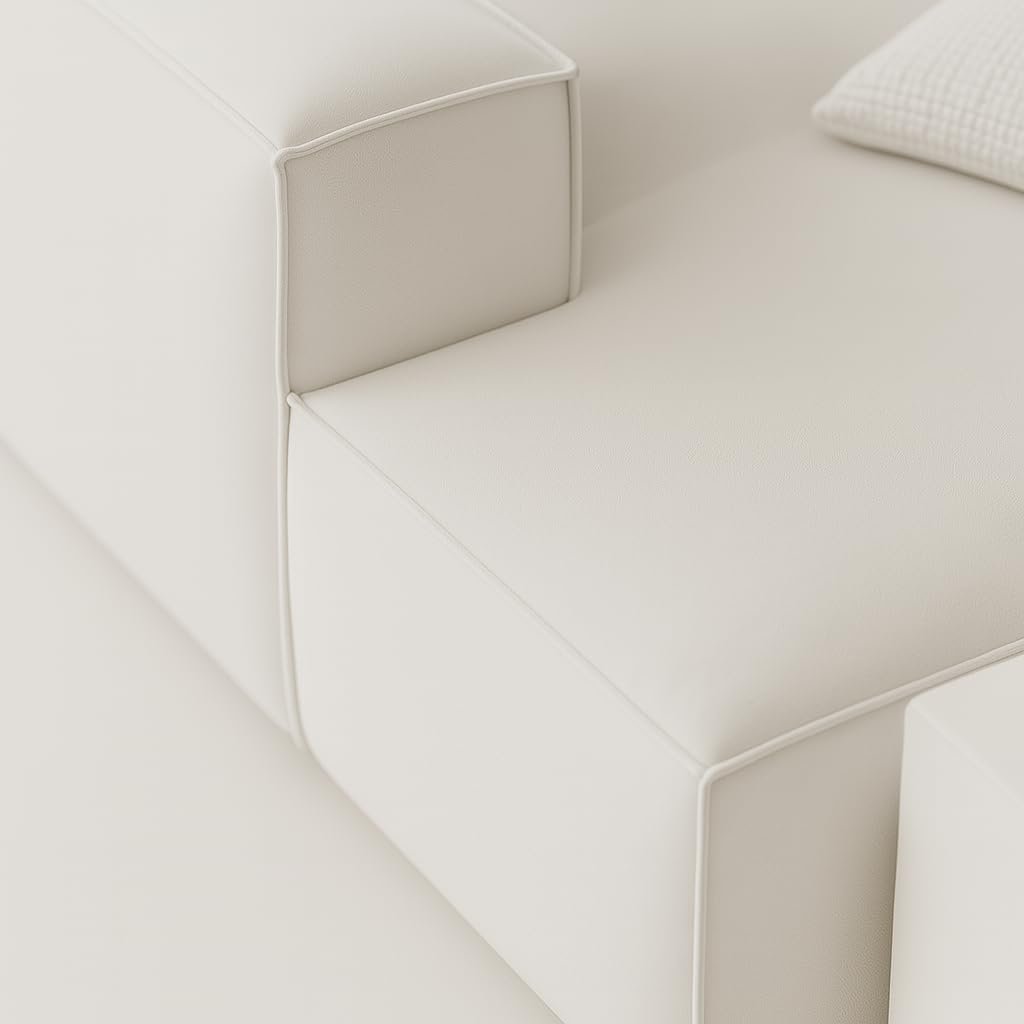 KUSTOMSECO Empress Sectional Sofa | Luxury Couch L Shape Sofa | Modular Sofa for Modern Living Room furniture | Premium Upholstery & Space-Saving L Shape Design - Image 5
