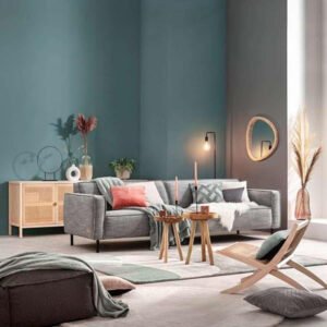 Karnak Nori 2-Seater Sofa Light Grey