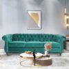 Karnak Aria Imperial 3-Seater Sofa - Green