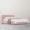 Karnak Sheffield Soft Linen Upholstery Bed - Super King: 200 x 200cm, Pink