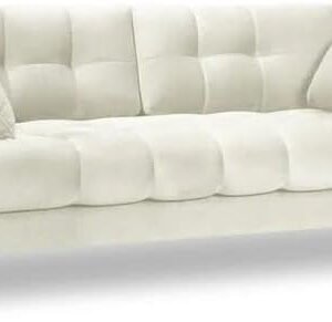 Karnak Carmine 2-Seater Sofa White