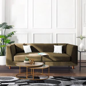 Karnak Alron 3 Seater Sofa – Green