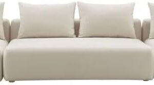 Karnak Kaufman 4-Seater Sectional Sofa Cream