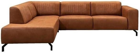 Karnak Hammock 3-Seater L-Shape Sofa Brown