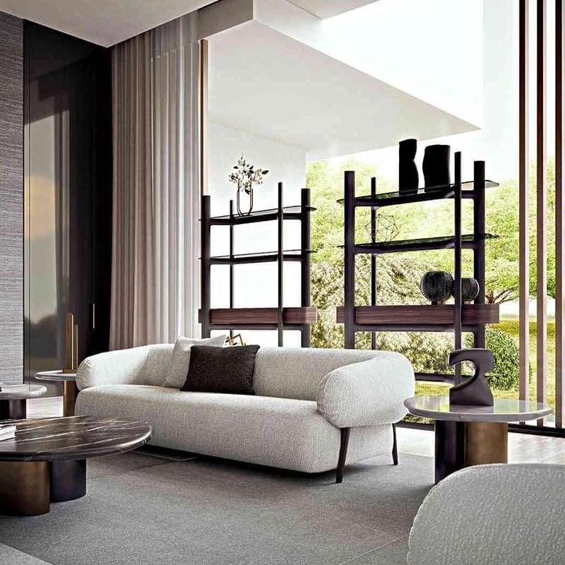 Karnak Leah 3-Seater L-Shape Sofa White