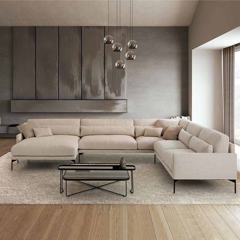 Karnak Nexin 5-Seater Modular Sofa Cream