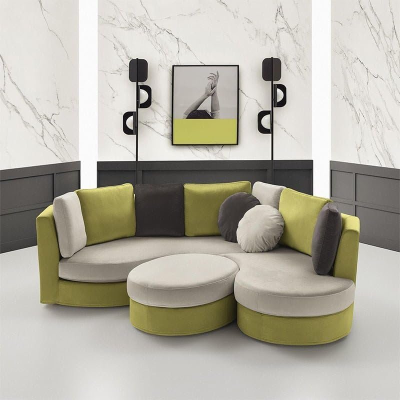 Karnak Bumper 4-Seater Sectional Sofa Pink - Image 2