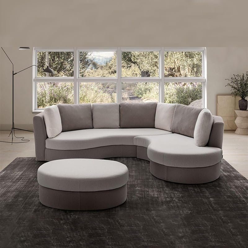 Karnak Bumper 4-Seater Sectional Sofa Pink - Image 3