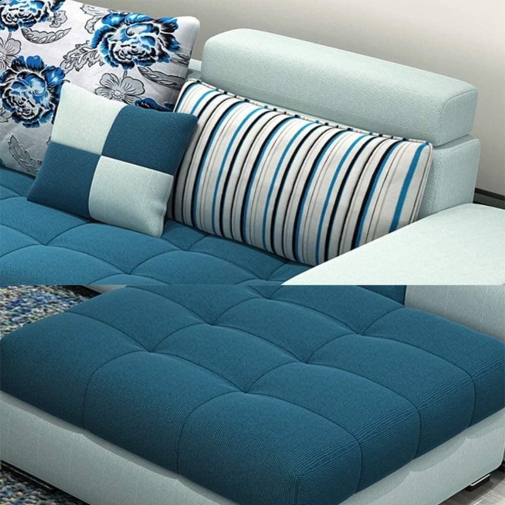 Karnak Mistral 8 Seater Sectional Sofa – Blue - Image 4