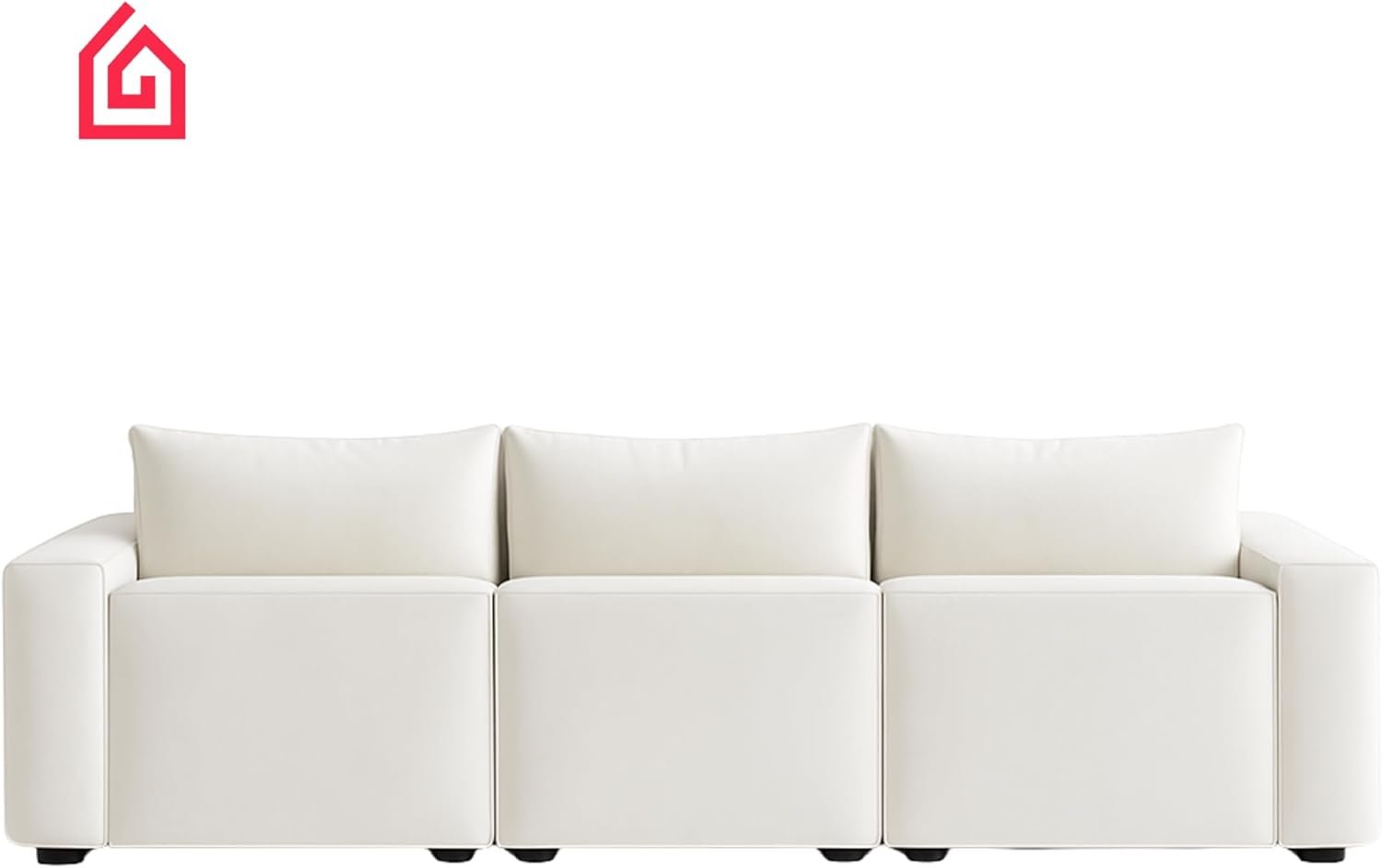Karnak Rabia 3 Seater Sectional Sofa with Cushions | L-Shaped Sofa | Comfortable Living Room Furniture | Modern Balcony Sofa with Pillows (Camel Beige) - Image 18