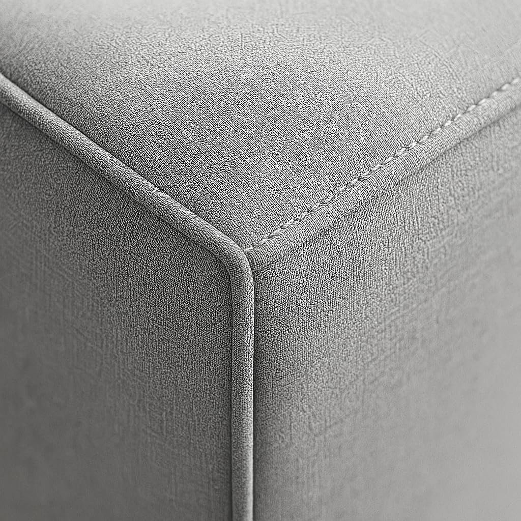 Karnak Rabia 3 Seater Sectional Sofa with Cushions | L-Shaped Sofa | Comfortable Living Room Furniture | Modern Balcony Sofa with Pillows (Camel Beige) - Image 70