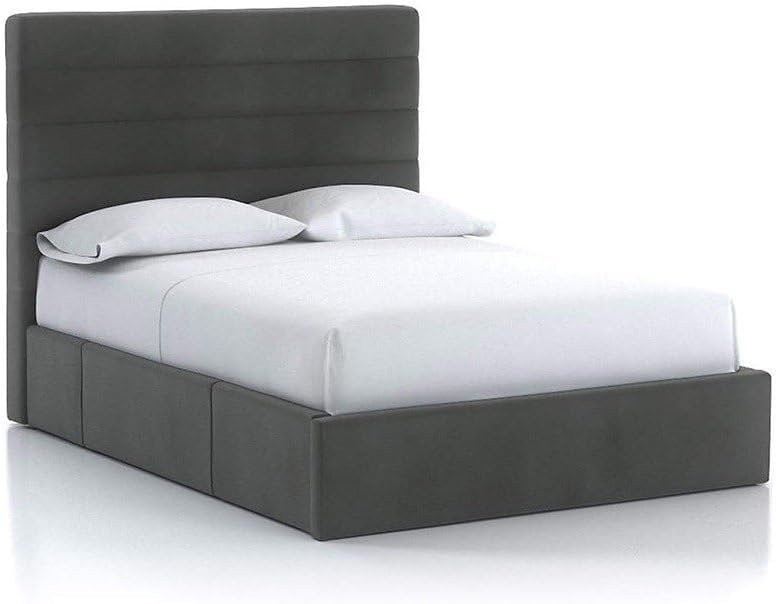 Restful Relax Channel Headboard Bed With Upholstered - Customizable Design for UAE Bedrooms - Image 3