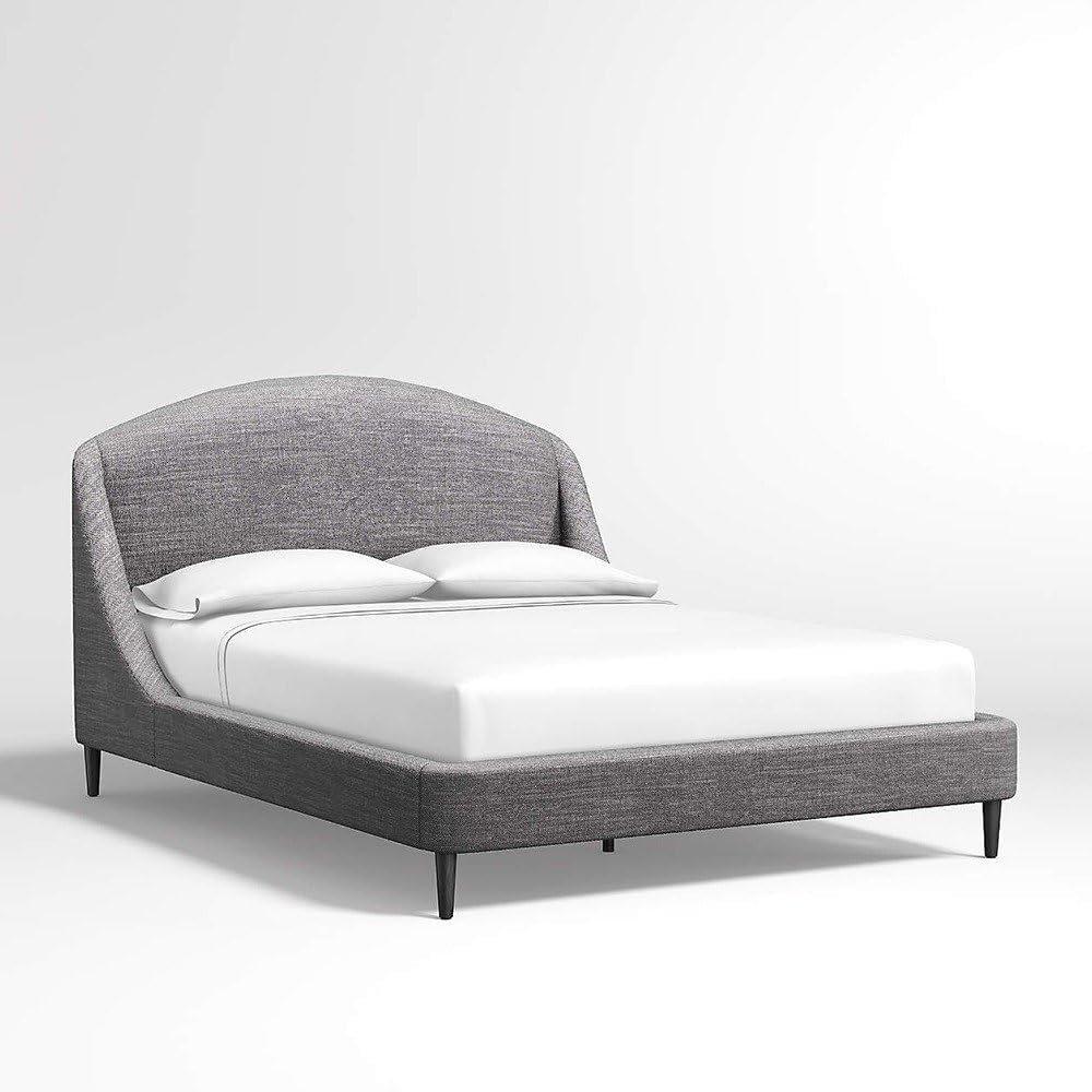 Aura Mist Upholstered Bed - Customizable Design for UAE Bedrooms - Image 3