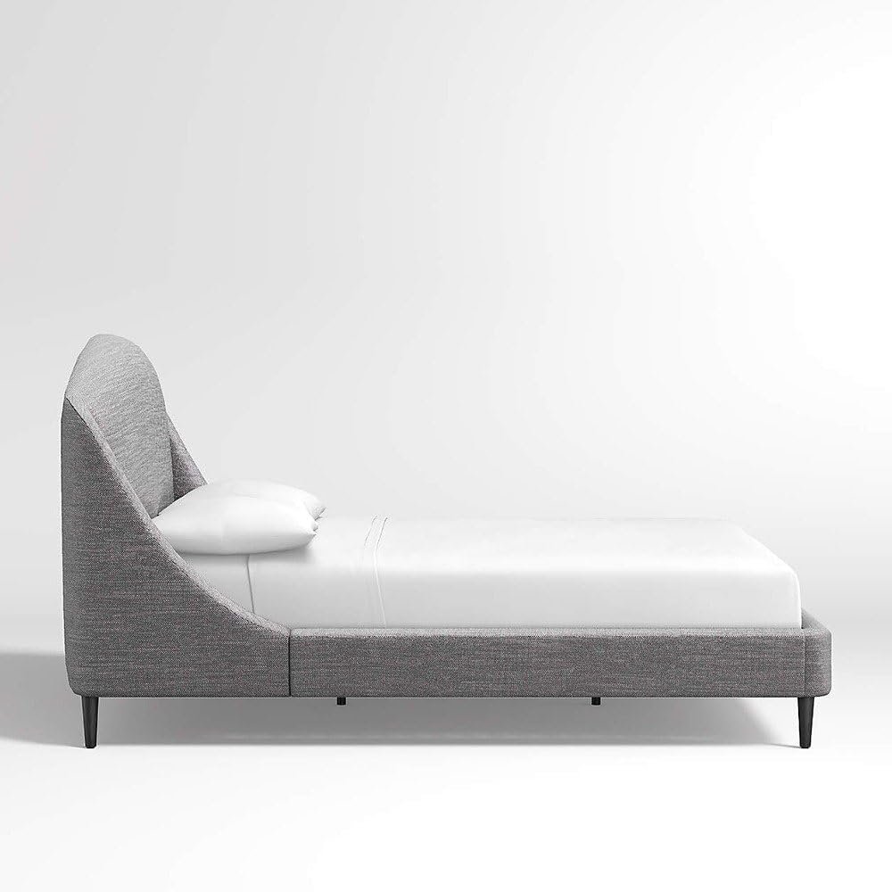 Aura Mist Upholstered Bed - Customizable Design for UAE Bedrooms - Image 4