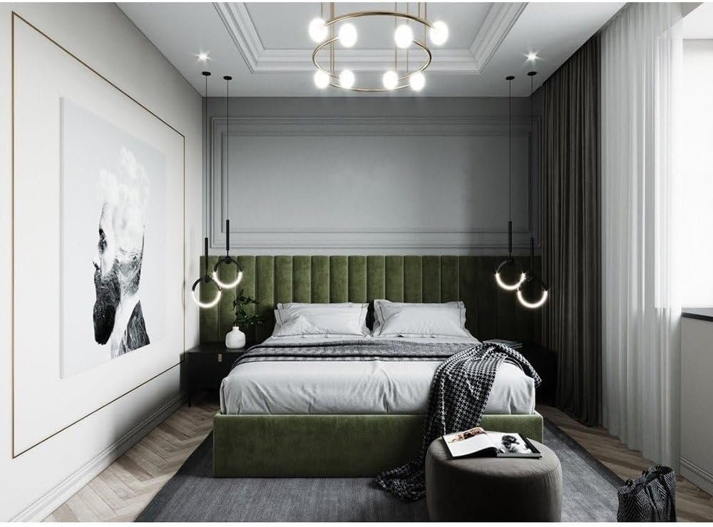 Custom Made & Upholstered Headboards- Wall Panels- Bed - Customizable Design for UAE Bedrooms - Image 2