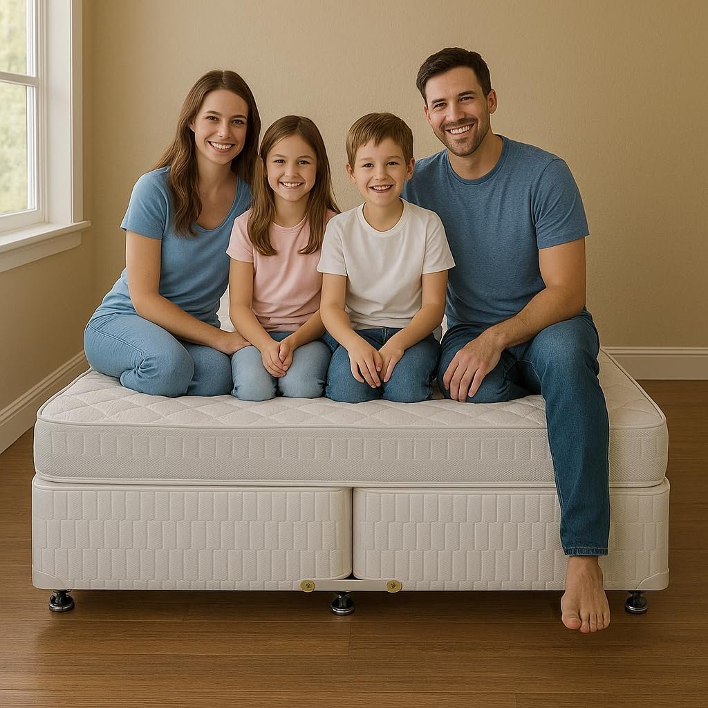 KUSTOMDECO Orthomedical Mattress Medium Firm Foam – Medical Grade Support | Pressure Relief | Motion Isolation, 2-Year Warranty for 12cm Thick Size Super King - 200 x 200 cm - Image 3