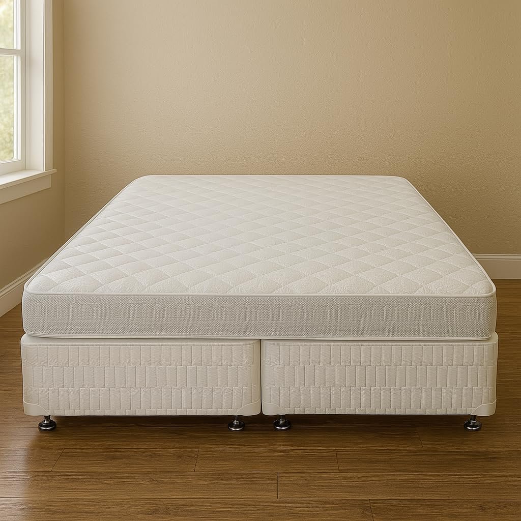 KUSTOMDECO Orthomedical Mattress Medium Firm Foam – Medical Grade Support | Pressure Relief | Motion Isolation, 2-Year Warranty for 18cm Thick Size California King - 180 x 210 cm