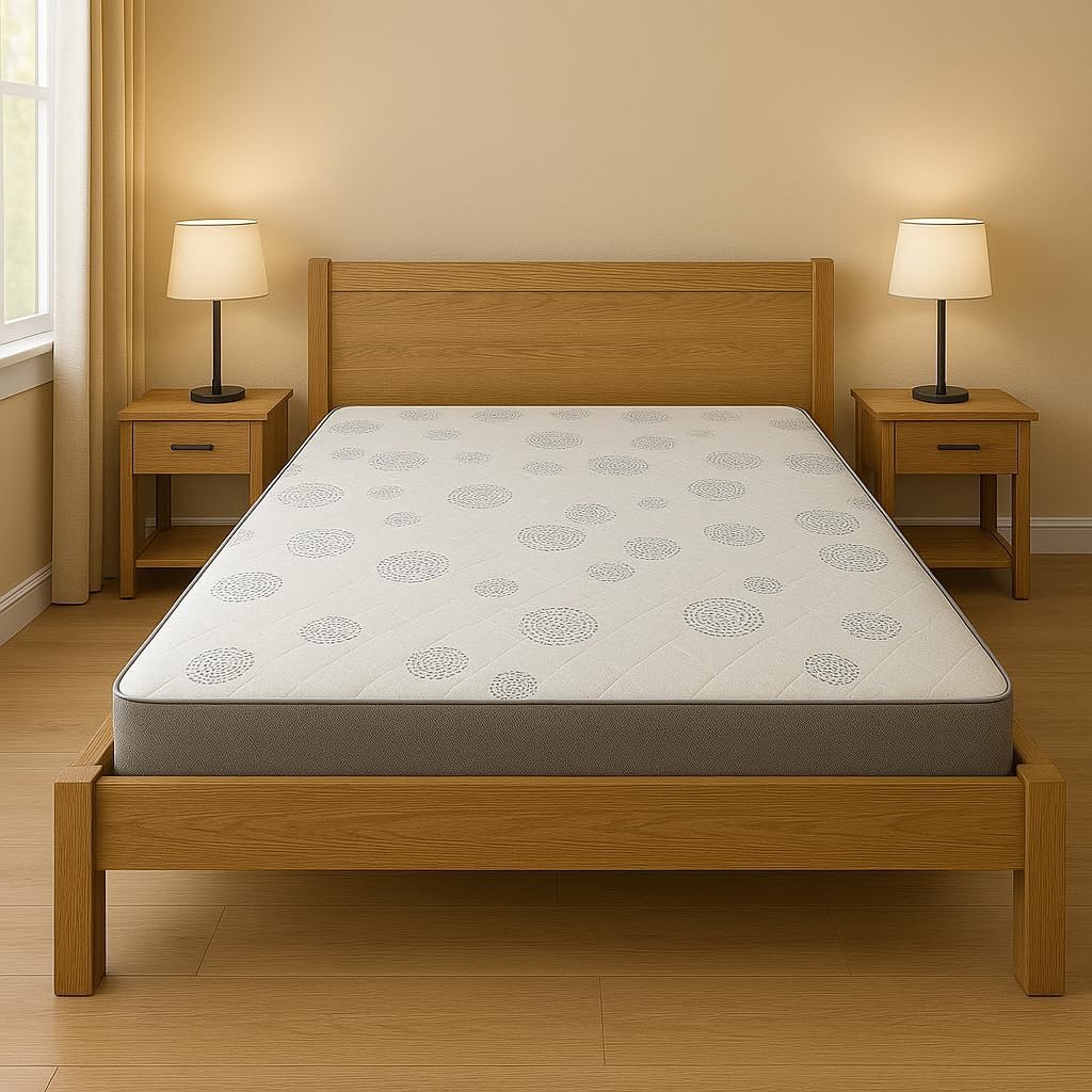 KUSTOMDECO Orthomedical Premium Mattress – Extra Firm Medical-Grade Foam for Superior Back Support | Pressure Relief, Motion Isolation, 2-Year Warranty for 25cm Thick Size Single Large - 120 x 200cm