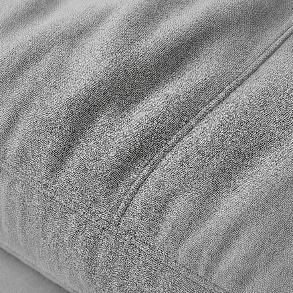 KUSTOMDECO Plain Corner Sofa L Shape | Linen Sectional Sofa for Living Room, Modern Upholstered Couch | Space-Saving Design | Left or Right Facing (Dark Beige) - Image 51