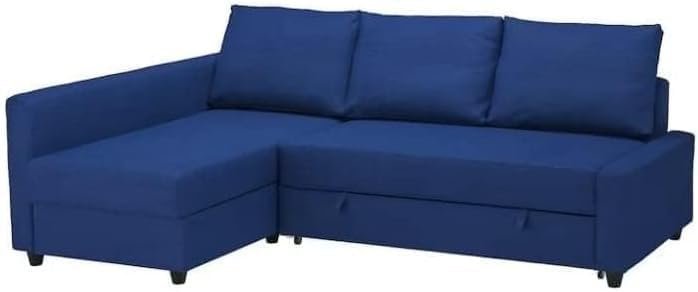 Karnak Convertible Sofa Couch Cum Bed L-Shape Corner Sofa Couch Plus Diwan Bed with Storage Box & Cushion for Living Room, Home, Office, Apartment, Studio Room Size 215x150x75 Centimeters - Image 3