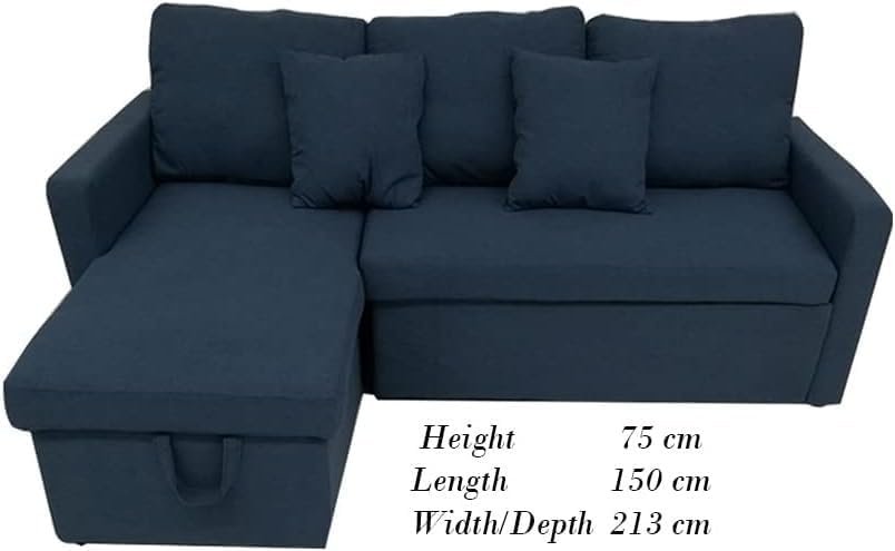 Karnak Convertible Sofa Couch Cum Bed for Living Room Furniture - Image 6
