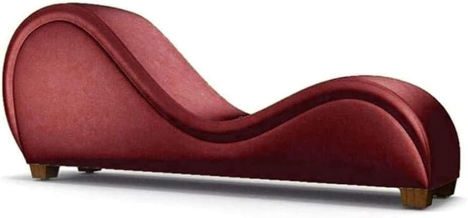 Karnak Comfortable & Luxury S-Shape Sofa Couch, Bonded Stretch Perfect for living room and bedroom Color (Red) for Living Room Furniture