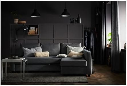 Karnak Convertible Sofa Couch Cum Bed L-Shape Corner Sofa Couch Plus Diwan Bed with Storage Box & Cushion for Living Room, Home, Office, Apartment, Studio Room Size 215x150x75 Centimeters - Image 5