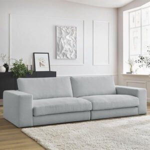 Karnak Alaska 2-Seater Sofa Couch For Living Room Furniture (OFF WHITE)