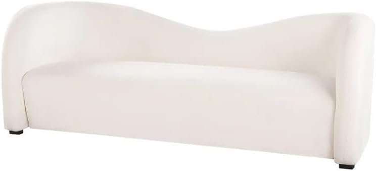 Karnak Halsted 3-Seater L-Shape Sofa Couch for Living Room - White - Image 2