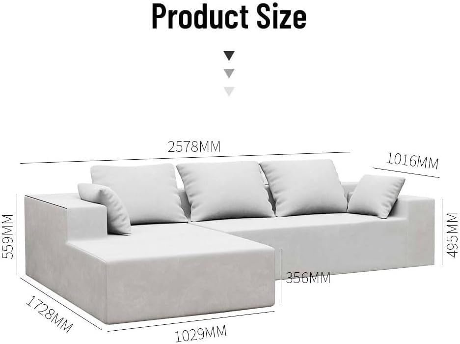 Karnak Annalisa 3 Seater Sofa Couch Modern Design Design Sofa Couch For Living Room Color (Blue) - Image 2