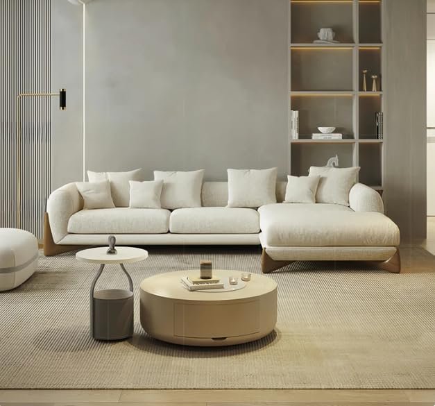 Luxury Luxe Fleece Fabric Overstuffed Multifunction Sofa Set – Stylish, Comfortable, Durable Seating for Living Room, Office, or Home Spaces - Image 2