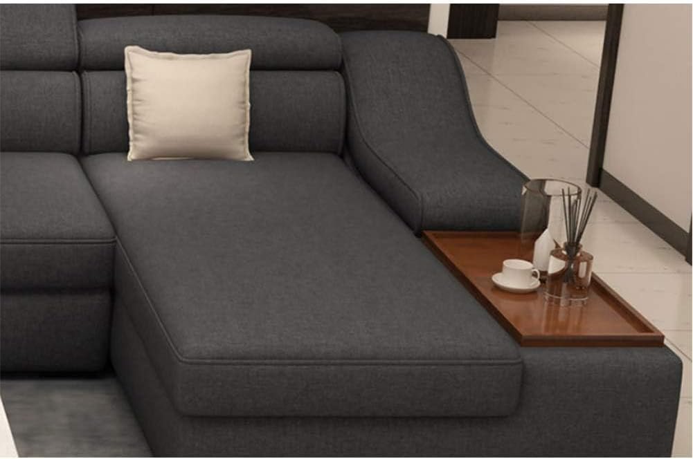 COOLBABY JINPENGRAN Living Room Sofa, Grey - Image 4