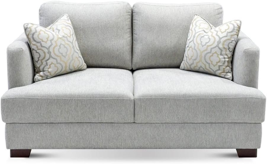 Comfynest Hazel 2Seater Fabric Sofa 90X148X90Cm Beige - Image 2