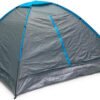 Multi Home Furniture Grey 2-4 Person Camping Tent – Lightweight Waterproof Tent Outdoor | Easy Setup Family Camping Tent with Ventilation | Pop Up Tent for Hiking, Beach Tent & Camping Essentials