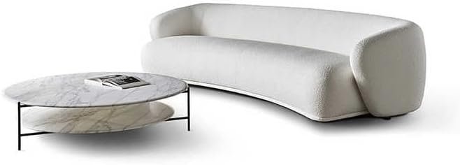 Poppins HOME Modern High-Density Foam Minimalist Sofa – Contemporary Living Room Furniture (3 SEATER)