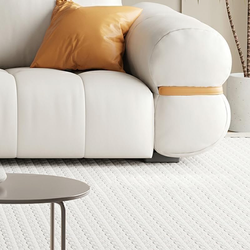 Karnak Modern Leather Sofa with Stain Resistant | Water Resistant Functions | 250.19 x 99.06 x 80.01 cm Brown | Modern Sofa | Couch | Living Room Fu - Image 7