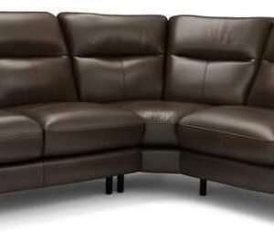 Karnak 5-Seater Pu Leather L-Shape Sofa Couch luxury and comfort sofa couch For Living Room Furniture. (BROWN)
