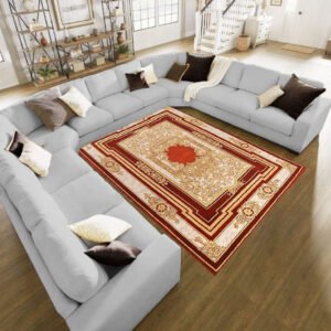 Karnak Leisure 11- Seater U - Shape Sofa Couch Modern Design Design Sofa Couch with Natural Wood Frame and Comfortable (Grey) for Living Room Furniture