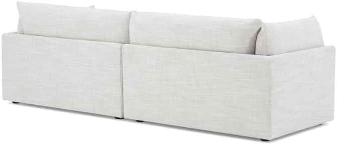 Karnak Modern Fabric Sofa Set (GREY, 2 SEATER) - Image 8